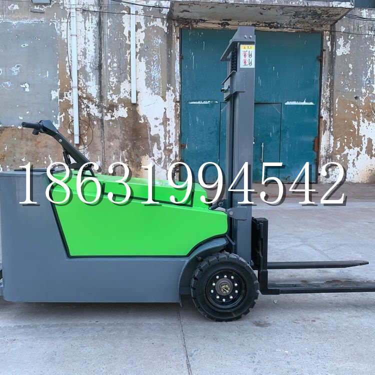 三亚市小型电动叉车1吨2吨步行站驾式电瓶堆高充电装卸车液压升降车铲车